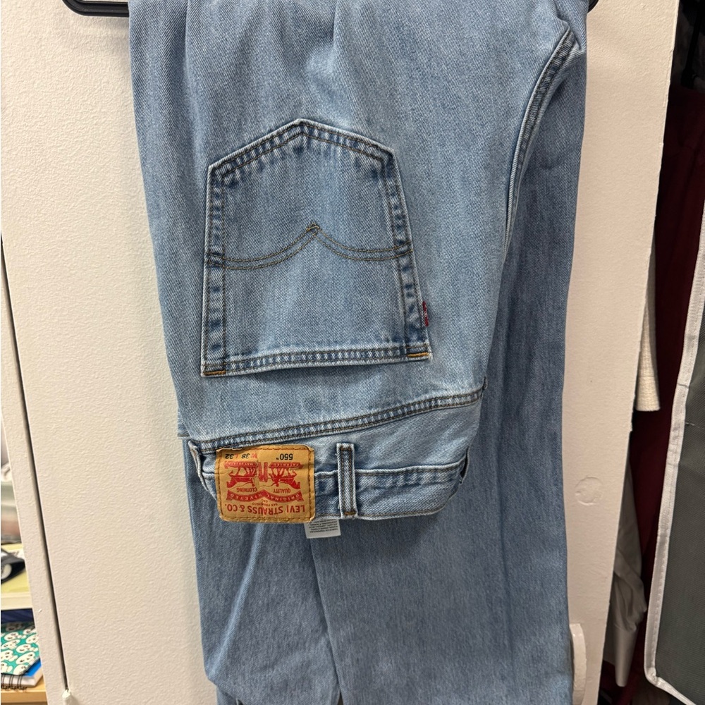 Levi's Blue Denim Jeans 38x32
